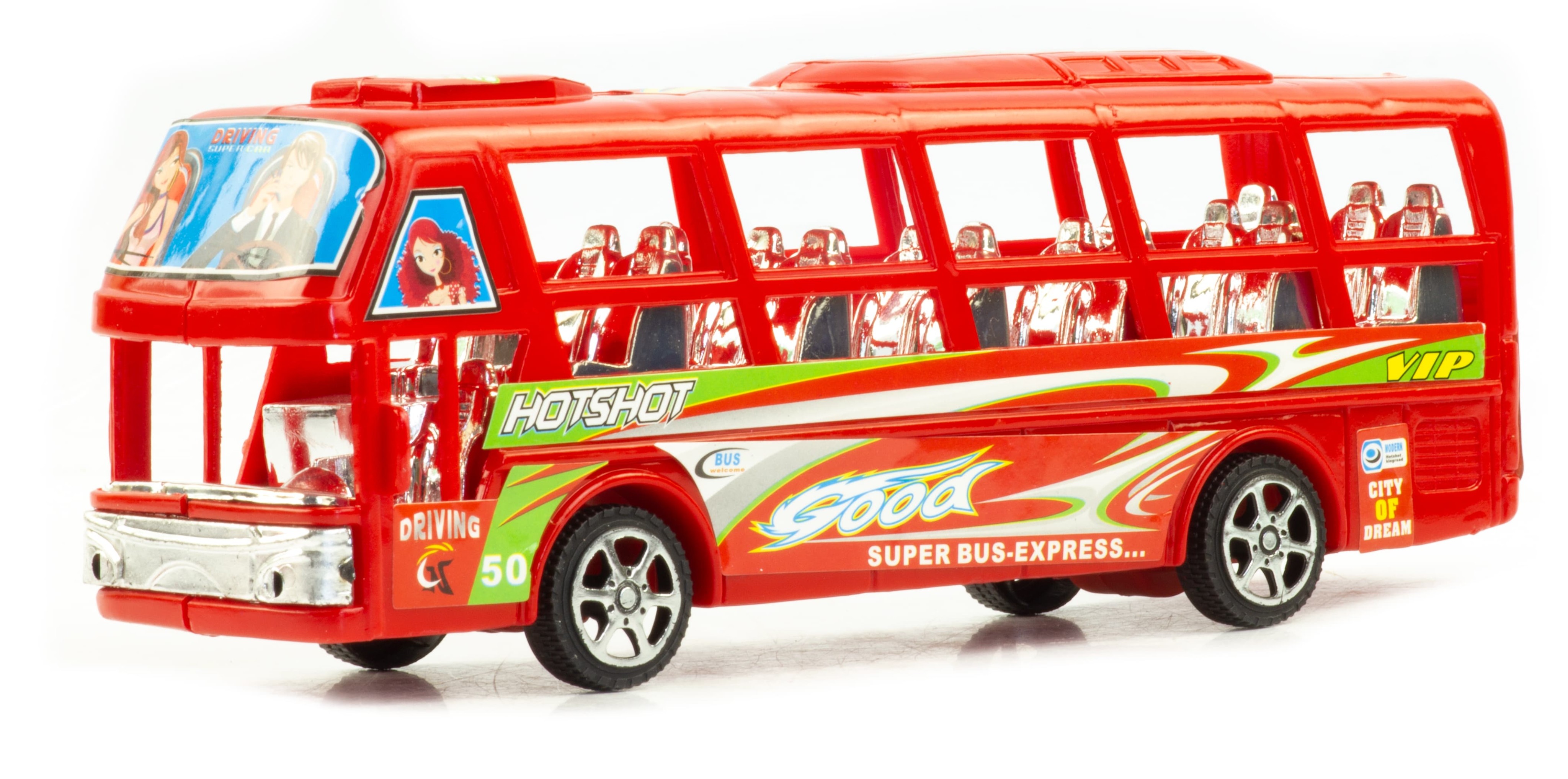 Пластмассовый автобус DENCO.store 