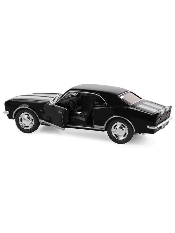 Металлическая машинка Kinsmart 1:38 «1967 Chevrolet Camaro Z/28» KT5341D, инерционная / Черный