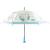 Зонтик детский со свистком, полуавтомат, 80 см., 43413 / Голубой