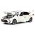 Металлическая машинка Che Zhi 1:32 «Toyota Corolla» CZ40A 15.2 см. инерционная, свет, звук / Белый