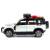 Металлическая машинка Minyore 1:22 «Land Rover Defender 110SH» 0783-346, 22 см., звук, свет, инерционная / Серебристый