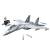 Конструктор «Военный самолет истребитель J-16» 88002 / 666 деталей