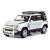Металлическая машинка Newao Model 1:28 «Land Rover Defender» XA2403B, 15.2 см., инерционная, свет, звук / Серебристый