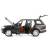 Машинка металлическая Che Zhi 1:24 «Land Rover Range Rover Sport» 21 см., CZ138A, инерционная, свет, звук / Черный