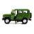 Металлическая машинка 1:32 «Уаз» А181-182D свет и звук, инерционная / Зеленый