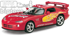 1:36 Додж Viper раскрашенный в инд.кор.