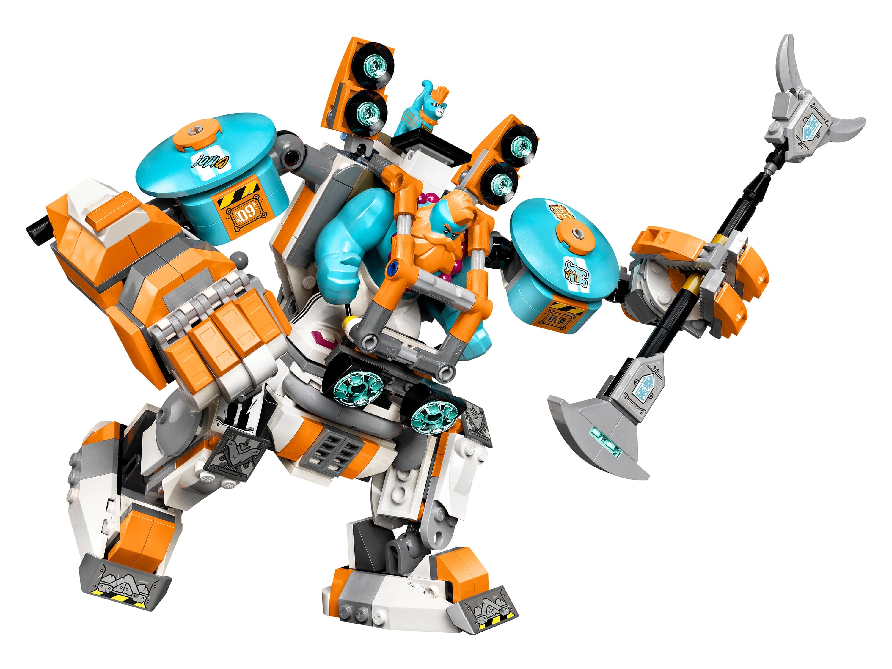 Конструктор Lari «Погрузочный робот Сэнди» 60128 (Monkie Kid 80025) / 532 детали