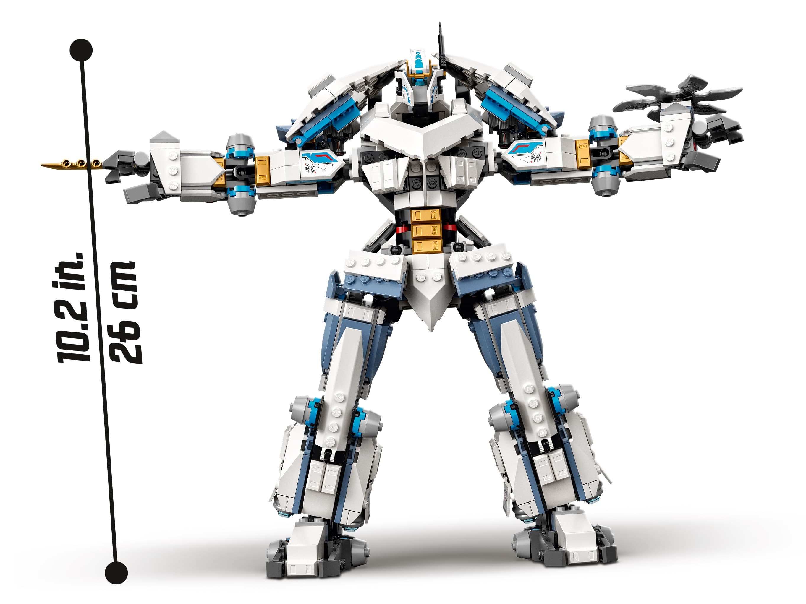 Конструктор Lari «Битва с роботом Зейна» 11660 (НиндзяГо 71738) / 860 деталей