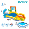 Игровой центр Intex «Динозавр» 57444, с распылителем, от 2 лет / 249 х 191 х 109 см.