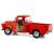 Машинка металлическая Kinsmart 1:38 «1956 Ford F-100 Pickup с принтом» KT5385DF инерционная / Красный