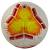 Футбольный мяч «Minsa» 47301, размер 5, 16 панелей / Бело-оранжевый