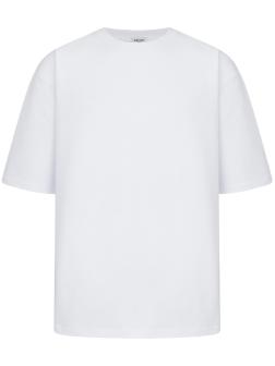 Хлопковая футболка DENCO White Label / Белая