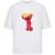 Хлопковая футболка DENCO Elmo / Белая