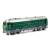 Металлический поезд 1:87 «Локомотив» 23 см. G1709 Green Train инерционный, свет, звук  / Микс