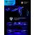Трюковая радиоуправляемая машинка-вездеход 1:16 со световыми эффектами, 336-89J / Синий