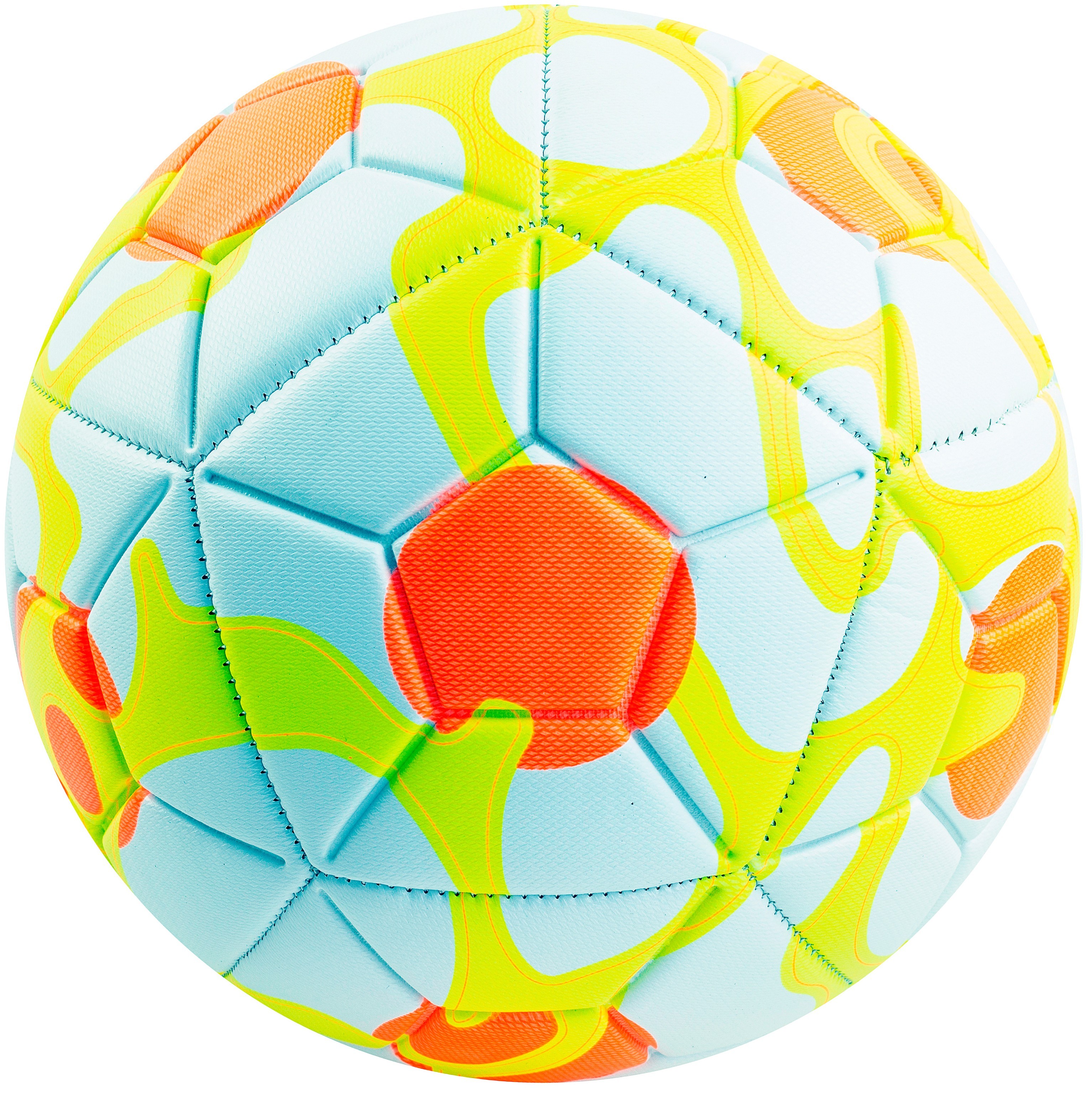 Футбольный мяч «Flight Premier League StrongMan», F33965, р.5 / Бело-желтый
