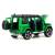 Металлическая машинка XHD 1:32 «Меrcedes-Benz Brabus» B3212, 16 см., инерционная, свет, звук / Зеленый