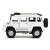 Металлическая машинка XHD 1:24 «Mercedes Benz Unimog U5000» B3204, 20 см., инерционная, свет, звук / Белый