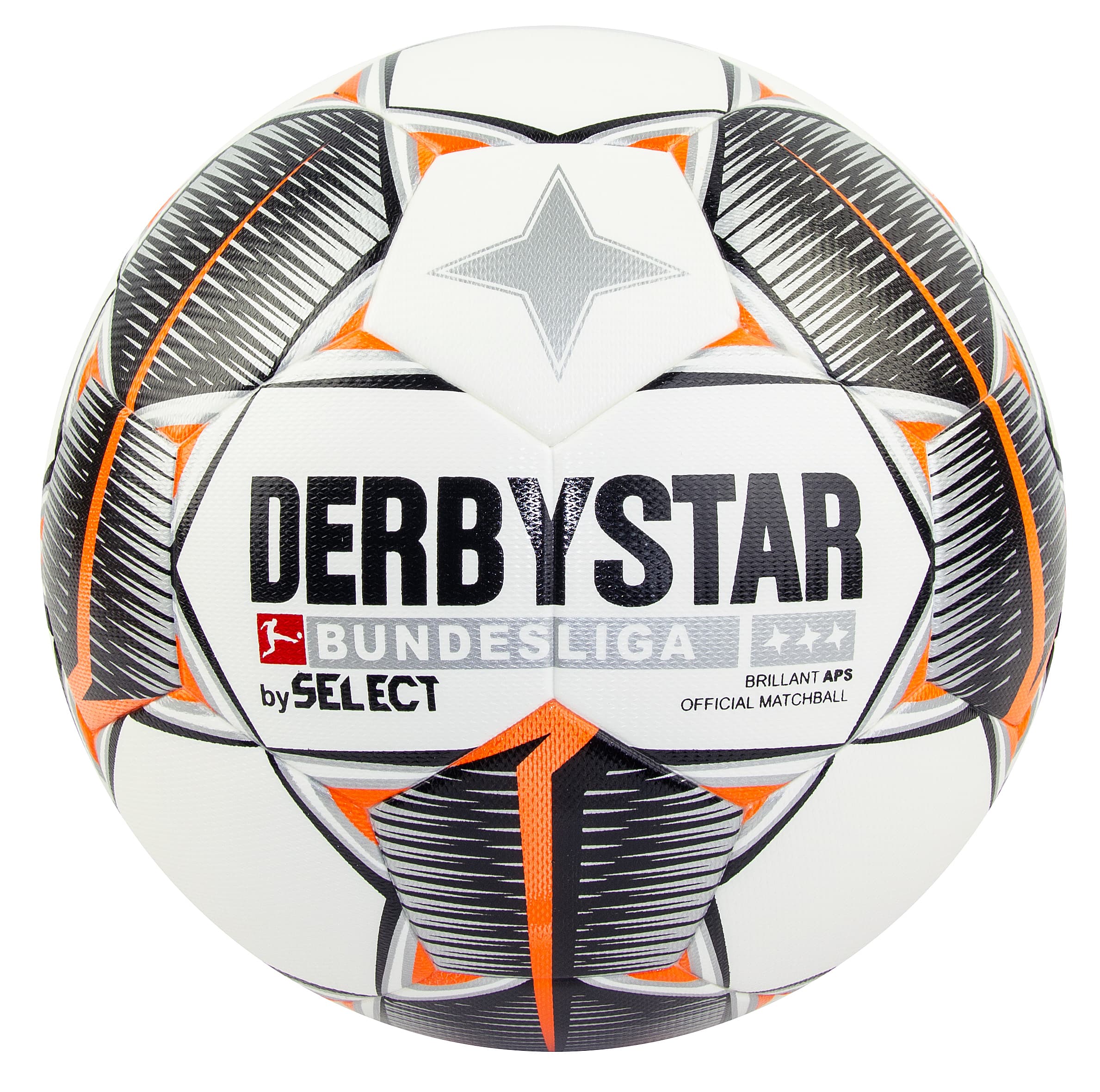 Футбольный мяч «DERBYSTAR by Select FB Bundesliga Brillant APS» размер 5, 32 панели, F33953 / Микс