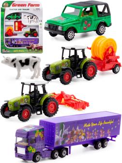 Детский игровой металлический набор PRO-ENONE «Ферма» АРТ403 / Фиолетовый