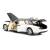 Металлическая машинка Mini Auto 1:24 «Rolls-Royce Phantom VIII Mansory» DC24102, 21 см., инерционная, свет, звук / Бело-черный