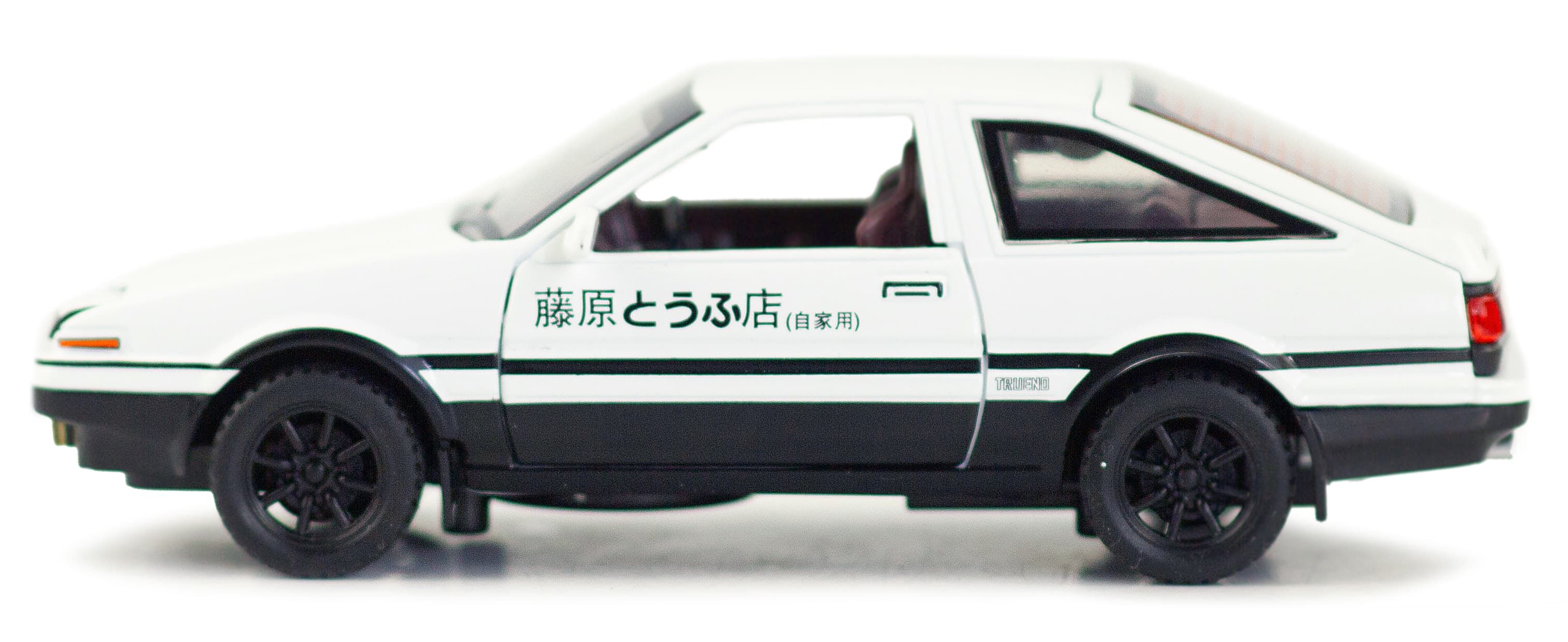 Металлическая машинка MiniAuto 1:28 «Toyota Sprinter Trueno AE86» 3241B инерционная, свет, звук / Микс