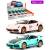 Металлическая машинка Mini Auto 1:32 «Porsche 911 Turbo S» 2231B, 20 см. инерционная, свет, звук / Микс