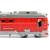 Металлический поезд 1:87 «Локомотив» 23 см. G1709 Green Train инерционный, свет, звук  / Красный