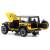 Металлическая машинка Mini Auto 1:20 «Jeep Wrangler Rubicon» 2401B-2, 20 см. инерционная, свет, звук / Желтый