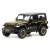 Металлическая машинка Mini Auto 1:20 «Jeep Wrangler Rubicon» 2401B-2, 20 см. инерционная, свет, звук / Черный