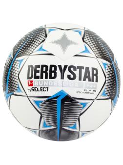 Футбольный мяч «DERBYSTAR by Select FB Bundesliga Brillant APS» размер 5, 32 панели, F33953 / Бело-синий