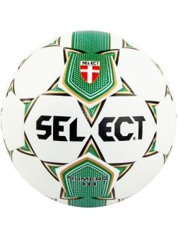 Футбольный мяч «SELECT Numero 10 IMS» размер 5, 32 панели, F33937 / Бело-зеленый
