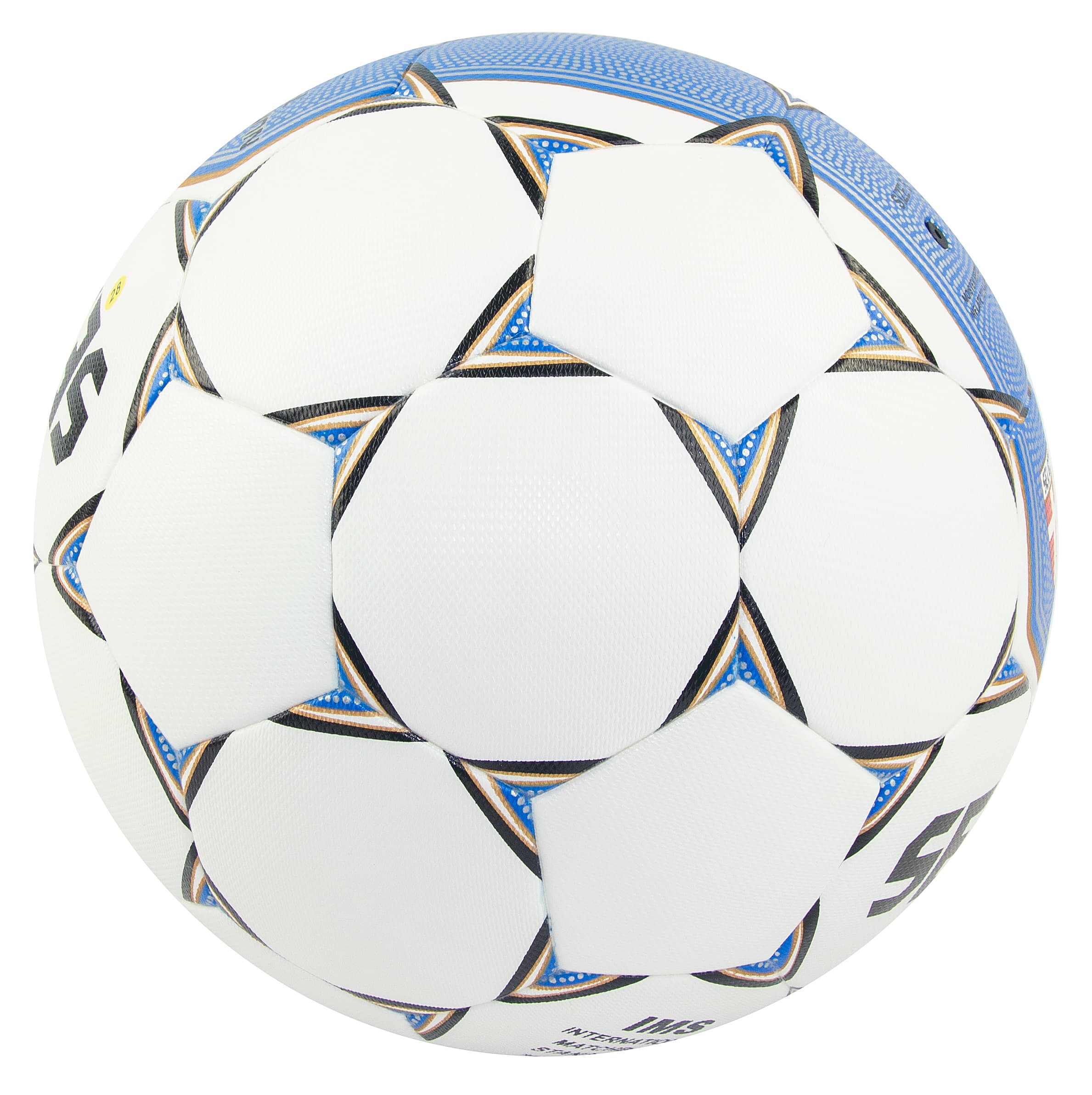Футбольный мяч «SELECT Numero 10 IMS» размер 5, 32 панели, F33937 / Бело-синий