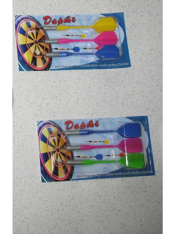 Дротики для дартса ПластиК в наборе 3 шт