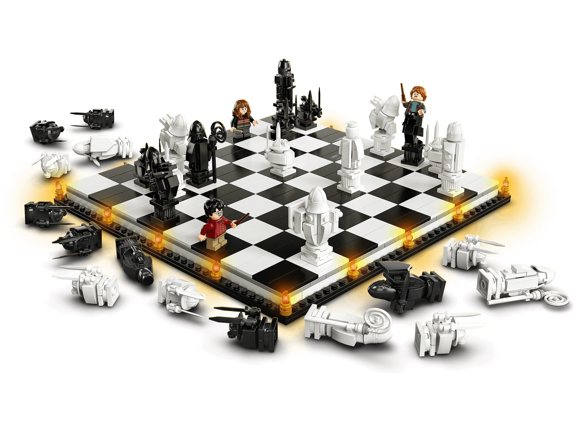 Конструктор Lari «Хогвартс: волшебные шахматы» 60142 (Harry Potter 76392) / 888 деталей