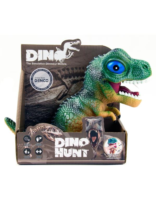 Фигурка резинового динозавра «Dino Hunt» 1888-2 со звуком 1 шт. / Микс