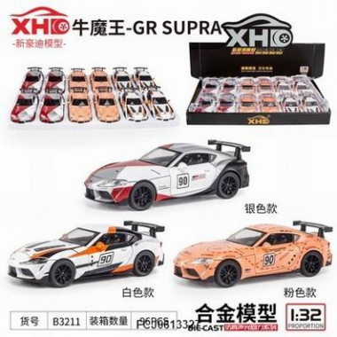 Металлическая машина Toyota Bull Devil Racing Edition 1:32 звук, свет 12 шт в д/б