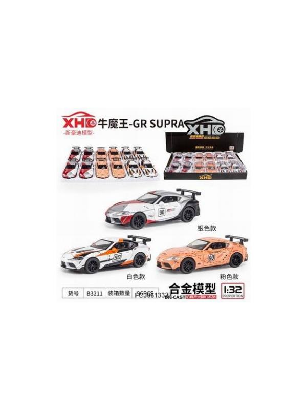 Металлическая машина Toyota Bull Devil Racing Edition 1:32 звук, свет 12 шт в д/б