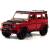 Металлическая машинка HengTeng Toys 1:22 «Mercedes Brabus G V12 900» 53522-29A, 20 см., инерционная, свет, звук / Красный