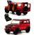 Металлическая машинка HengTeng Toys 1:22 «Mercedes Brabus G V12 900» 53522-29A, 20 см., инерционная, свет, звук / Красный