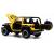 Металлическая машинка Mini Auto 1:32 «Jeep Wrangler Rubicon» DC32362, 16 см. инерционная, свет, звук / Желтый