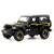Металлическая машинка Mini Auto 1:32 «Jeep Wrangler Rubicon» DC32362, 16 см. инерционная, свет, звук / Черный