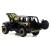 Металлическая машинка Mini Auto 1:32 «Jeep Wrangler Rubicon» DC32362, 16 см. инерционная, свет, звук / Черный
