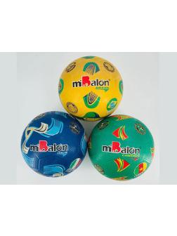 Мяч футбольный резиновый «MIBALON» Т11617, размер 5 / Микс
