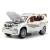 Металлическая машинка SIONRAY 1:24 «Toyota Land Cruiser Prado» 21 см. SR-2402A инерционная, свет, звук / Белый