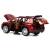 Металлическая машинка Model Car 1:24 «Toyota Land Cruiser GR» 20 см. 1900-202 инерционная, свет, звук / Красный