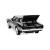 Металлическая машинка Mini Auto 1:32 «Dodge Challenger» 16,5 см. инерционная, свет, звук / Черный