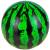 Мячик надувной резиновый «Арбуз» 25 см. C44636