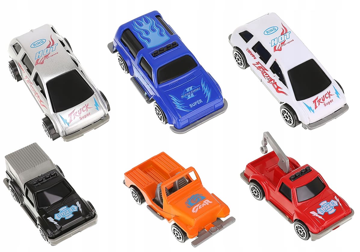 Парковка 4-х уровневая с лифтом «Городской паркинг» P2788B, 6 машинок, свет и звук