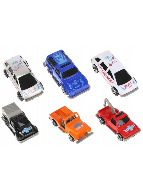 Парковка 4-х уровневая с лифтом «Городской паркинг» P2788B, 6 машинок, свет и звук